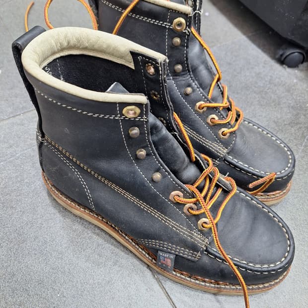 쏘로굿 목토 6인치 부츠 블랙 6.5 D (245)