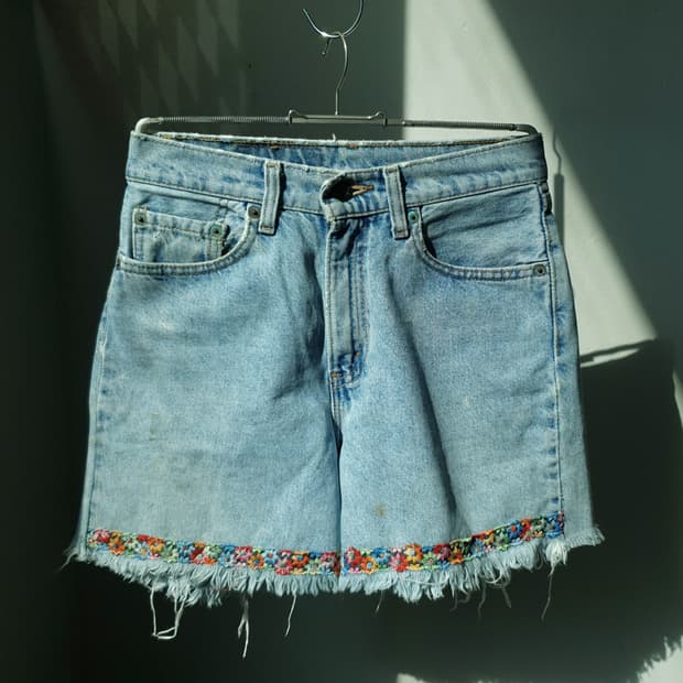 90s Levi's 560 Lemake Denim Shorts