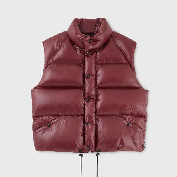 헤리티지플로스 패딩베스트 버건디 L 구매원합니다