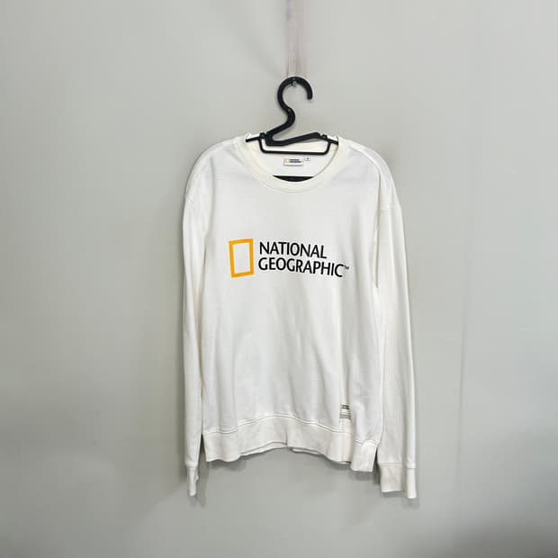 내셔널지오그래픽 남성 맨투맨 티셔츠 95 