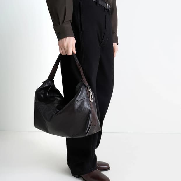 르메르 25fw BERLINGOT 베를랭고 호보백/다크 초콜렛
