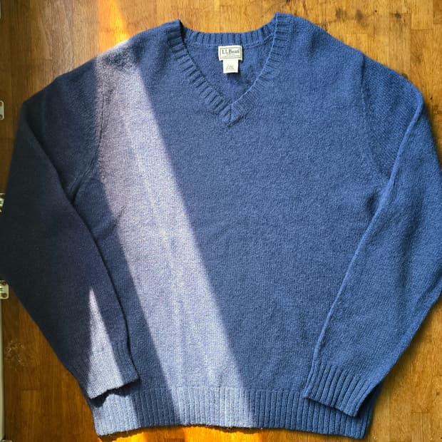 L.L.Bean 엘엘빈 셔틀랜드 울 니트 루즈한 XL