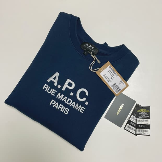 A.P.C. 아페쎄 티나 맨투맨 네이비 S