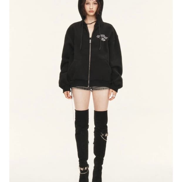 쓰리타임즈 Smurf 333 pants hoodie 스머프 팬츠 후드