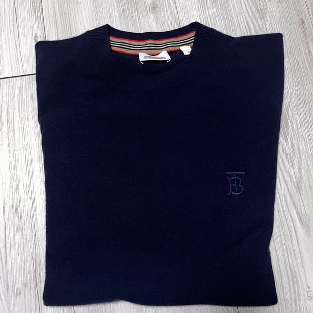 버버리 캐시미어 100 남성 니트