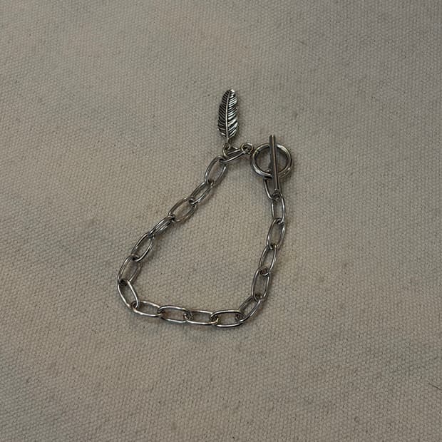 🐰🐻 토곰아비 실버 체인 팔찌