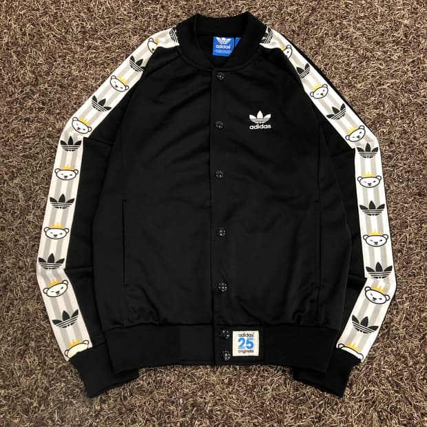 아디다스 니고베어 트랙탑 져지 사이드라인 바시티 자켓