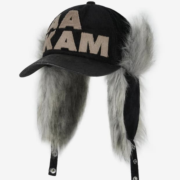 아캄 모자 Trapper Cap (Black)