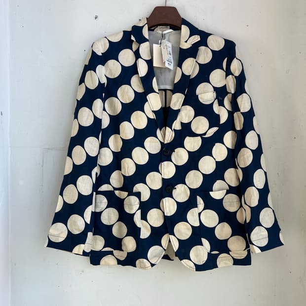 BLUE BLUE japan 20 s/s 블루블루 인디고 블레이져