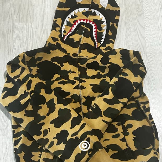 베이프 황계 후드집업 (정품)