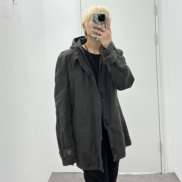 In The Attic grunge hood jacket 