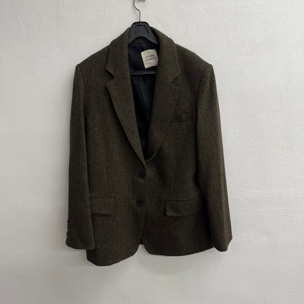 스튜디오 톰보이 헤링본 자켓