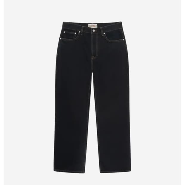 스투시 클래식 진 데님 워시드 블랙 (새상품)