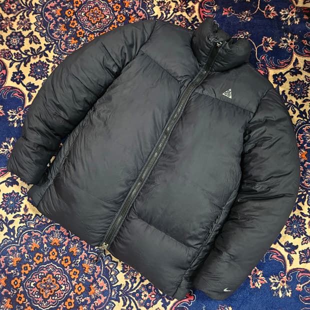 나이키 ACG 시그니쳐 로고 구스다운 푸퍼 패딩 XL size