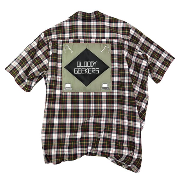 SS19 undercover bloody geekers shirts