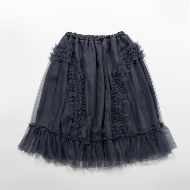 생긴스튜디오 러플 샤 스커트