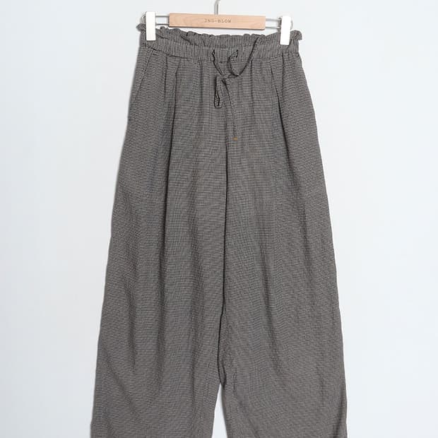 niko and… Check Wide Pant (27~28)