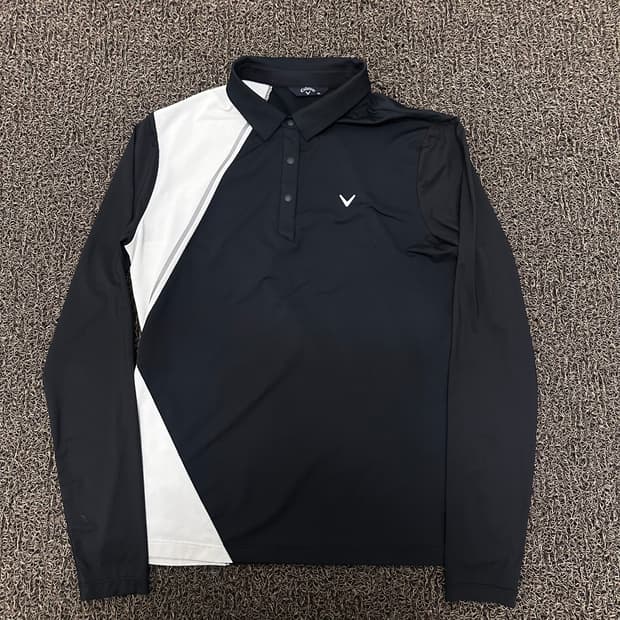 캘러웨이 여성 골프웨어 기능성 긴팔티셔츠 블랙 95(M)