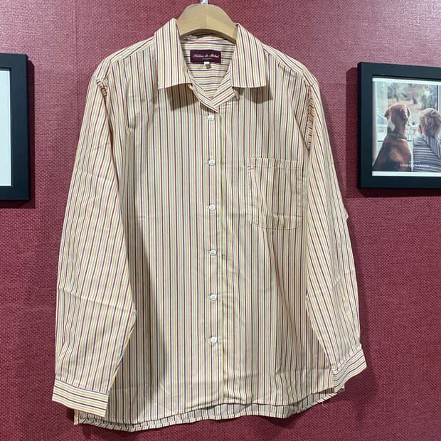 Helene de Michel 스트라이프 셔츠 L