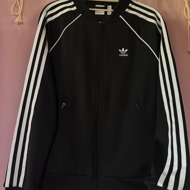 아디다스져지 아디다스 블랙 불꽃져지 파이어버드 트랙탑 아디다스 집업