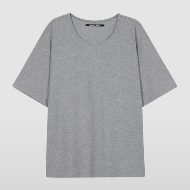 (L) 메종미네드 U넥 베이직 2팩 반팔 티셔츠