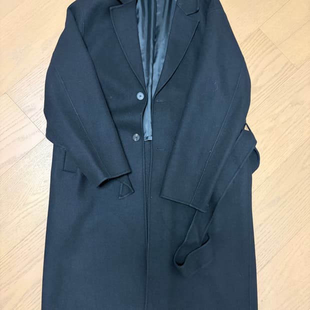 더니트컴퍼니 캐시미어 싱글로브코트