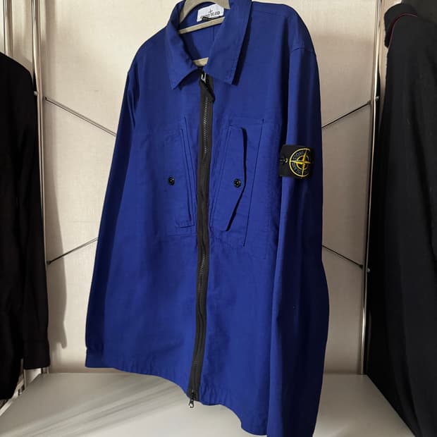 stone island ripstop overshirts
