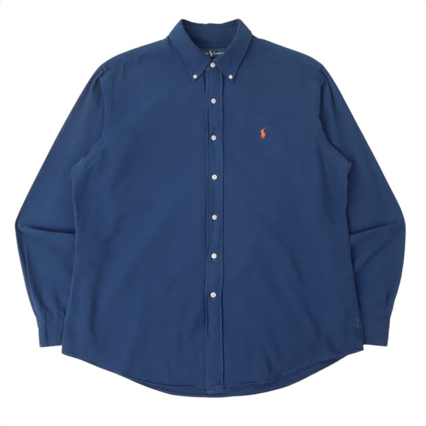 폴로 랄프로렌 네이비 옥스포드 커스텀핏 셔츠