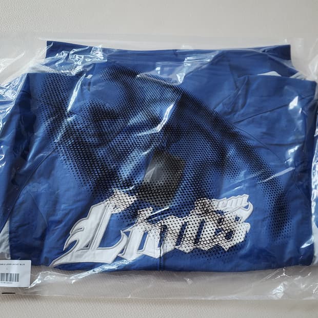 [L] 산산기어 x 삼성 라이온즈 자켓 블루