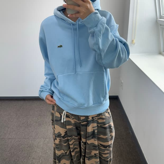Lacoste 라코스테 스카이블루 후드티