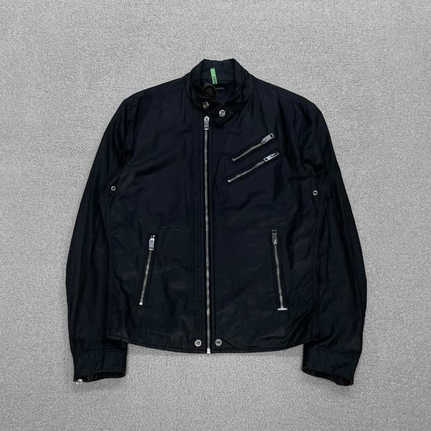 디젤 Diesel J-oyton 바이커 자켓 블랙