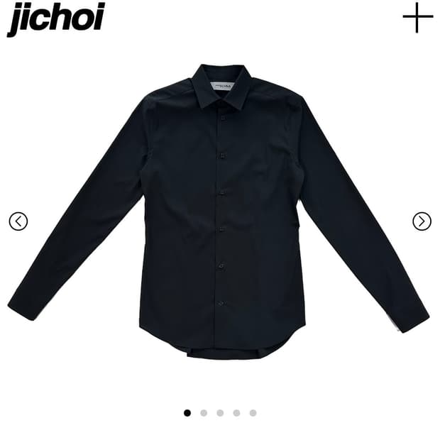 지초이 슈나 셔츠 블랙