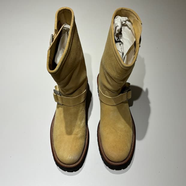 260) 이사무 카타야마 백래쉬 엔지니어 부츠 러프아웃