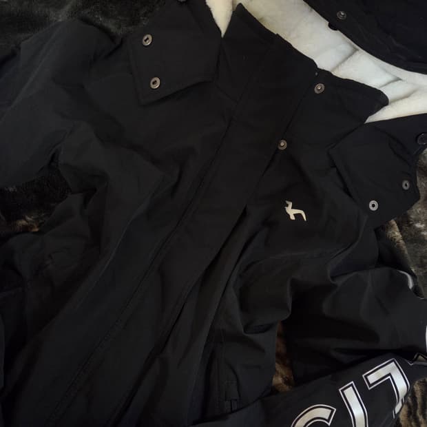 홀리스터 안감퍼바람막이(모자털x) S