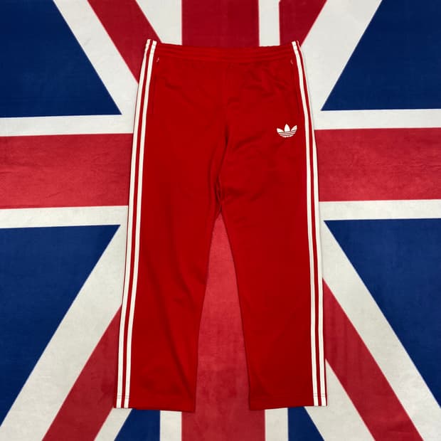 아디다스 파이어버드 바지 M 실측 XL 