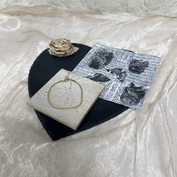 빈티지 스네이크체인 팔찌