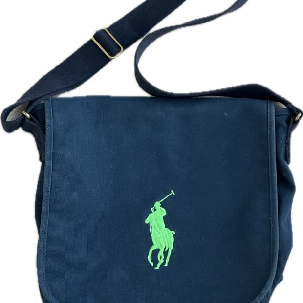폴로 크로스백 네이비