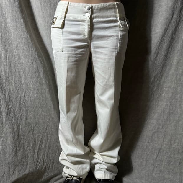Dolce & Gabbana Rhinestone Flare Pants 