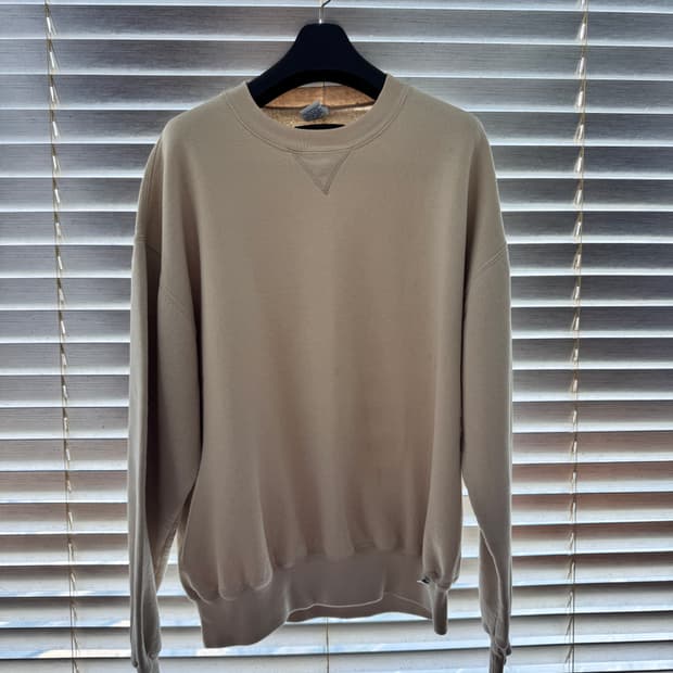 [XLT] 멕시코제 러셀 베이지 스웻셔츠