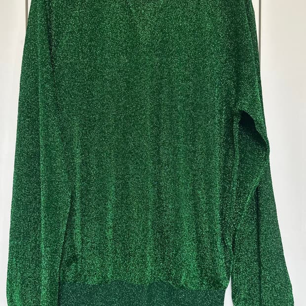 럭키슈에뜨그린 니트