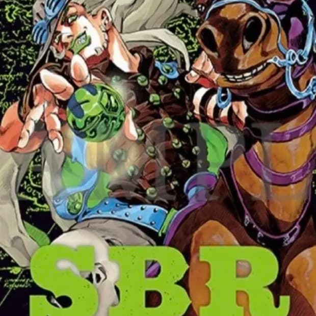 죠죠 7부 스틸 볼 런 B2 포스터 caravan SBR