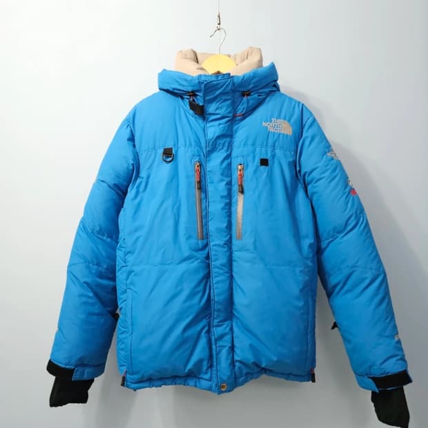 노스페이스 히말라야 파란색 패딩 ~95