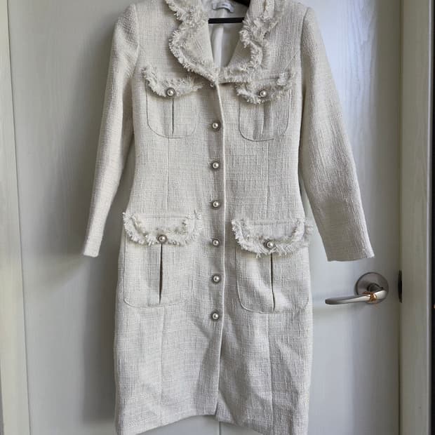 상견례 하객룩  아옳이 로아르 트위드 원피스 