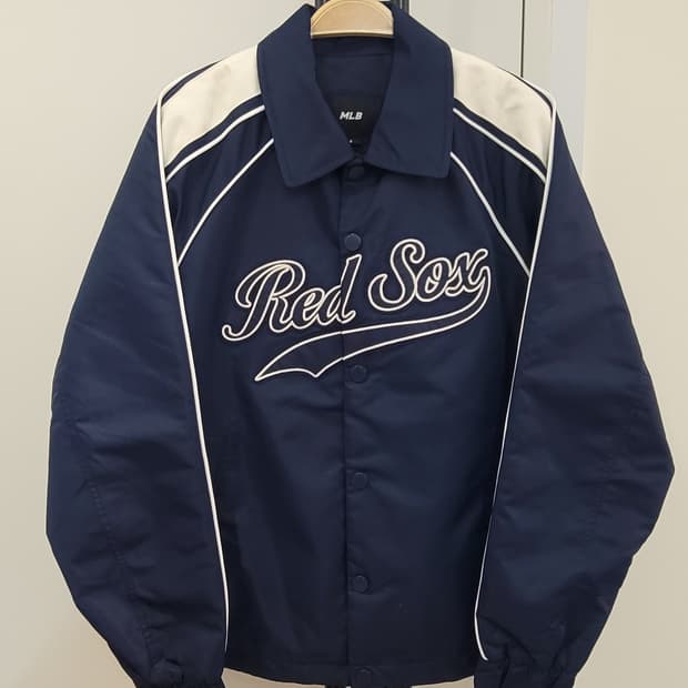 25SS MLB 보스턴 레드삭스 코치 자켓 남녀공용 S사이즈 택달린새제품
