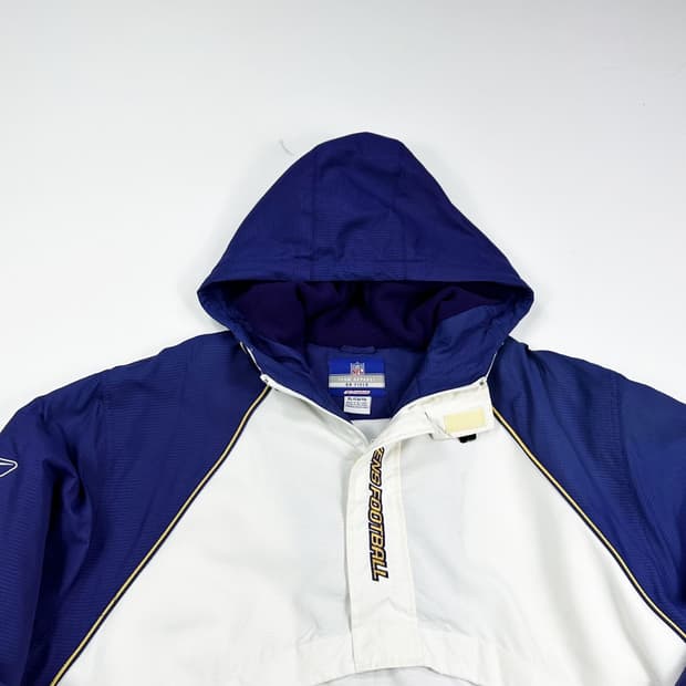 리복 x NFL 볼티모어 레이븐스 아노락 점퍼 (실측 XXL)