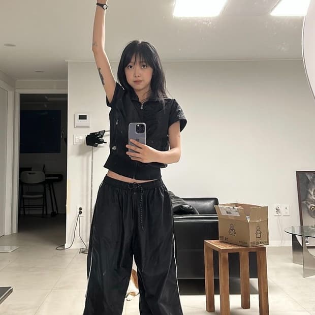 셋업)코이세이오 suu 피커링 윈드브레이커 셋업