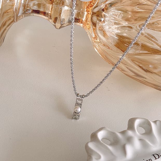 빈티지 디올 진주 목걸이