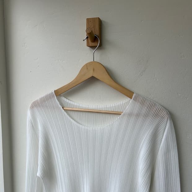 16479 - 플리츠 플리즈 베이직 탑