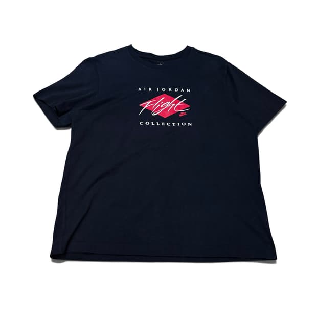 2XL 나이키 조던 블랙 FIGHT 반팔티