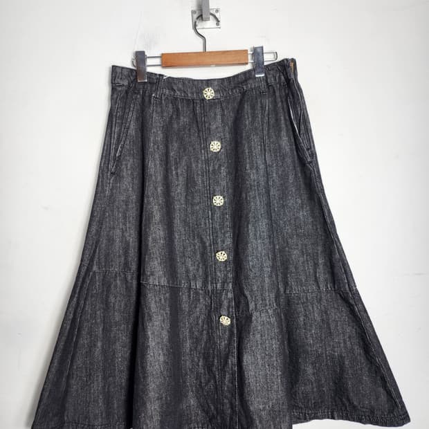 안나수이 데님 롱 스커트